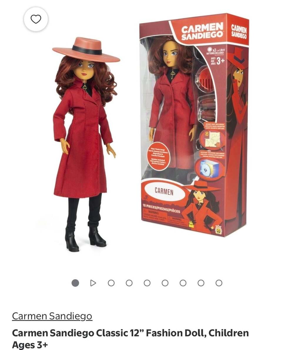 The Loyal Subjects Carmen Sandiego 12-Inch Interactive Fashion Doll